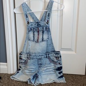 short overalls
